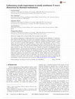 Research paper thumbnail of Laboratory-scale experiment to study nonlinear N-wave distortion by thermal turbulence