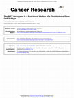 Research paper thumbnail of The MET Oncogene Is a Functional Marker of a Glioblastoma Stem Cell Subtype