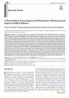 Research paper thumbnail of A Trend Analysis: Forecasting Growth Performance of Production and Export of Chilli in Pakistan