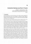 Research paper thumbnail of Conductive Hearing Loss Due to Trauma