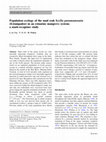 Research paper thumbnail of Population ecology of the mud crab Scylla paramamosain (Estampador) in an estuarine mangrove system; a mark-recapture study