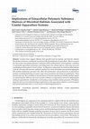 Research paper thumbnail of Implications of Extracellular Polymeric Substance Matrices of Microbial Habitats Associated with Coastal Aquaculture Systems