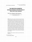 Research paper thumbnail of THE CONTESTED AUTHORITIES: Institution and Agency in the Enforcement of Sharia Law in Aceh, Indonesia