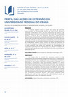 Research paper thumbnail of Perfil Das Ações De Extensão Da Universidade Federal Do Ceará