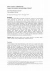 Research paper thumbnail of Sobre escritura y alfabetización. Lugares de encuentro entre psicología e historia 1