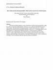 Research paper thumbnail of How Adolescents Develop Responsibility: What Can Be Learned From Youth Programs