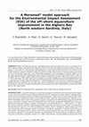 Research paper thumbnail of A Meramod® model approach for the Environmental Impact Assessment (EIA) of the off–shore aquaculture improvement in the Alghero Bay (North western Sardinia, Italy)