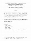 Research paper thumbnail of Normalized sliding window constant modulus and decision-directed algorithms: A link between blind equalization and classical adaptive filtering