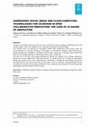 Research paper thumbnail of Harnessing social media and cloud-computing technologies for co-design in open collaborative innovation: the case of 24 hours of innovation