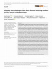 Research paper thumbnail of Mapping the knowledge of the main diseases affecting sea bass and sea bream in Mediterranean