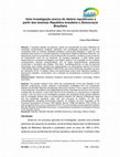 Research paper thumbnail of Uma investigação acerca do ideário republicano a partir dos lexemas República brasileira e Democracia Brasileira na contemporaneidade brasileira