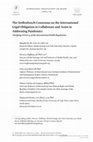 Research paper thumbnail of The Stellenbosch Consensus on the International Legal Obligation to Collaborate and Assist in Addressing Pandemics