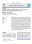 Research paper thumbnail of Development of prototype automated variable rate sprayer for real-time spot-application of agrochemicals in wild blueberry fields