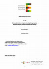 Research paper thumbnail of DEMB Working Paper Series N. 100 Community detection of agents interacting through regional innovation policies: structures, processes and functions