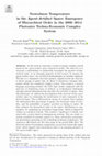 Research paper thumbnail of Nestedness Temperature in the Agent-Artifact Space: Emergence of Hierarchical Order in the 2000-2014 Photonics Techno-Economic Complex System