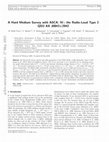 Research paper thumbnail of A Hard Medium Survey with ASCA. IV: the Radio-Loud Type 2 QSO AXJ0843+294 2