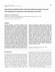 Research paper thumbnail of Gap junction-mediated transfer of left-right patterning signals in the early chick blastoderm is upstream of Shh asymmetry in the node