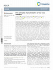 Research paper thumbnail of First principles characterisation of bio–nano interface