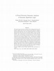 Research paper thumbnail of A proof-theoretic semantic analysis of dynamic epistemic logic