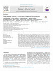 Research paper thumbnail of Focal epilepsy features in a child with Congenital Zika Syndrome