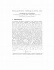 Research paper thumbnail of Timing problem for scheduling an airborne radar