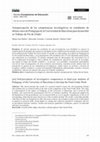 Research paper thumbnail of Autopercepción de las competencias investigativas en estudiantes de último curso de Pedagogía de la Universidad de Barcelona para desarrollar su Trabajo de Fin de Grado