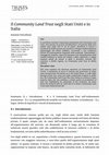 Research paper thumbnail of Il Community Land Trust negli Stati Uniti e in Italia