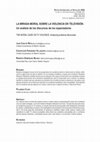 Research paper thumbnail of La mirada moral sobre la violencia en televisión. Un análisis de los discursos de los espectadores