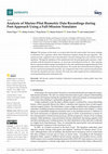 Research paper thumbnail of Analysis of Marine-Pilot Biometric Data Recordings during Port-Approach Using a Full-Mission Simulator