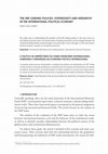 Research paper thumbnail of The IMF lending policies : sovereignty and hierarchy in the international political economy