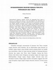 Research paper thumbnail of Interdependensi Ekonomi Sebagai Pencipta Perdamaian Asia Timur