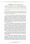 Research paper thumbnail of A RBHE a um passo do Bicentenário da Independência e no início de uma nova década