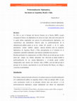 Research paper thumbnail of Profesionalización diplomática, sus inicios en Argentina, Brasil y Chile