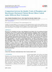 Research paper thumbnail of Comparison between the Quality Traits of Phosphate and Bicarbonate-Marinated Chicken Breast Fillets Cooked under Different Heat Treatments