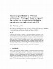 Research paper thumbnail of Meninas prendadas" e "fêmeas ambiciosas: "Portugal, Cajal e o papel da mulher na investigação biológica na primeira metade do século XX