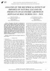 Research paper thumbnail of Analysis of The Reciprocal Effect Of Imports Of Natural Gas And Oil Products On Economic Growth In Riau Islands