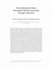 Research paper thumbnail of From Hyllestad to Selbu: Norwegian millstone quarrying through 1300 years