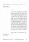 Research paper thumbnail of Campo e grupo: aproximação conceitual entre Pierre Bourdieu e a teoria moscoviciana das representações sociais