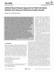 Research paper thumbnail of Artificial Neural Network Approach to Predict Compressive Strength of Concrete through Ultrasonic Pulse Velocity