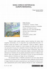 Research paper thumbnail of Sons, Cores e Histórias Da Europa Meridional