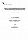 Research paper thumbnail of FRAMEWORK TO ENHANCE ENGINEERING UNDERGRADUATES ENTREPRENEURIAL EDUCATION TOWARDS SUSTAINABILITY OF EMPLOYMENT IN SOUTH AFRICA