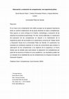 Research paper thumbnail of Adecuación y evaluación de competencias: una experiencia piloto