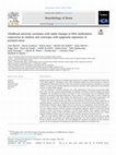 Research paper thumbnail of Childhood adversity correlates with stable changes in DNA methylation trajectories in children and converges with epigenetic signatures of prenatal stress