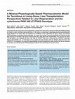 Research paper thumbnail of A Minimal PBPK Model for Tacrolimus in Living‐Donor Liver Transplantation: Perspectives related to Liver Regeneration and CYP 3A5 Genotype