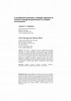 Research paper thumbnail of A re-balanced scorecard: a strategic approach to enhance managerial performance in complex environments