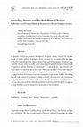 Research paper thumbnail of Boundary Stones and the Rebellion of Nature