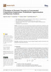 Research paper thumbnail of Calculation of Dynamic Viscosity in Concentrated Cementitious Suspensions: Probabilistic Approximation and Bayesian Analysis