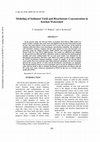 Research paper thumbnail of Modeling of Sediment Yield and Bicarbonate Concentration in Kordan Watershed