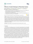 Research paper thumbnail of A Review of Control Techniques in Photovoltaic Systems