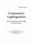 Research paper thumbnail of Can Genre-Specific Diy Corpora, Compiled by Legal Translators Themselves, Assist Them in ‘Learning the Lingo’ of Legal Subgenres?